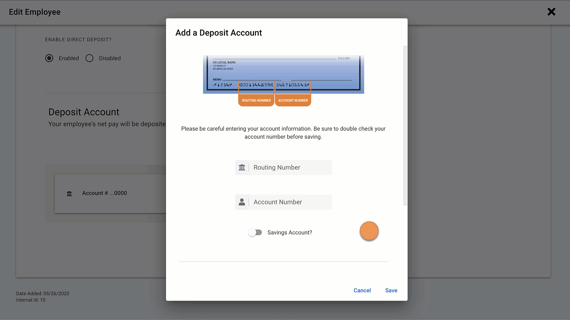 Paying employees using direct deposit Help Center Home