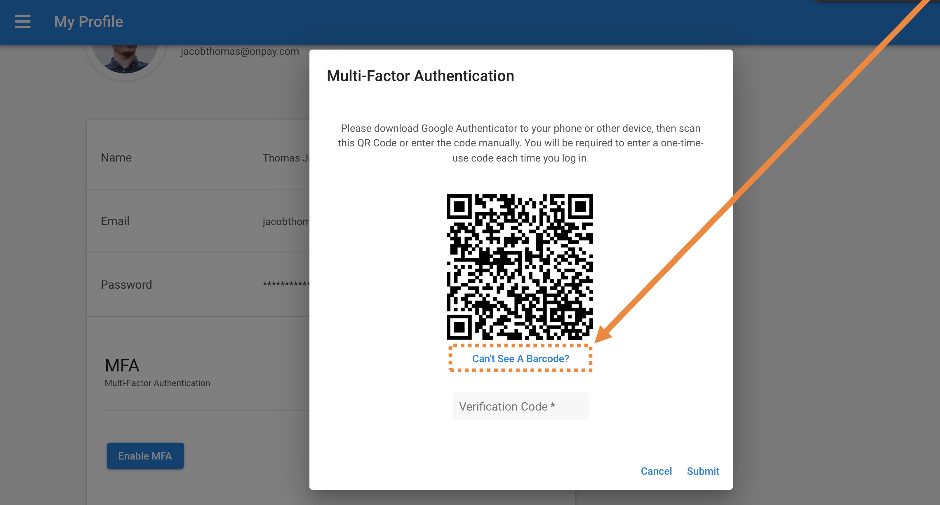 Protect your account with multi-factor authentication – Help Center Home