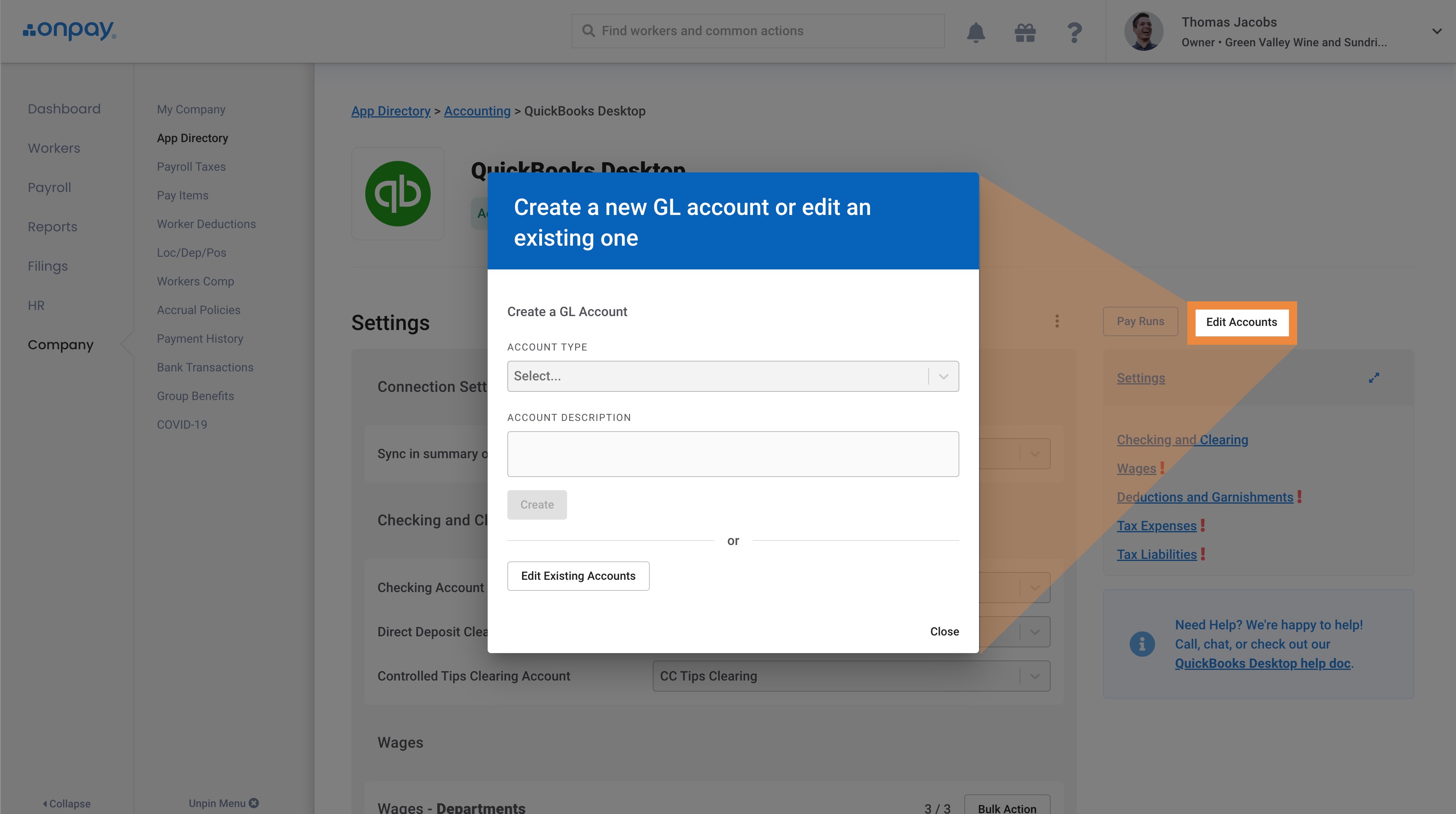 QuickBooks Online App setup guide – Help Center Home