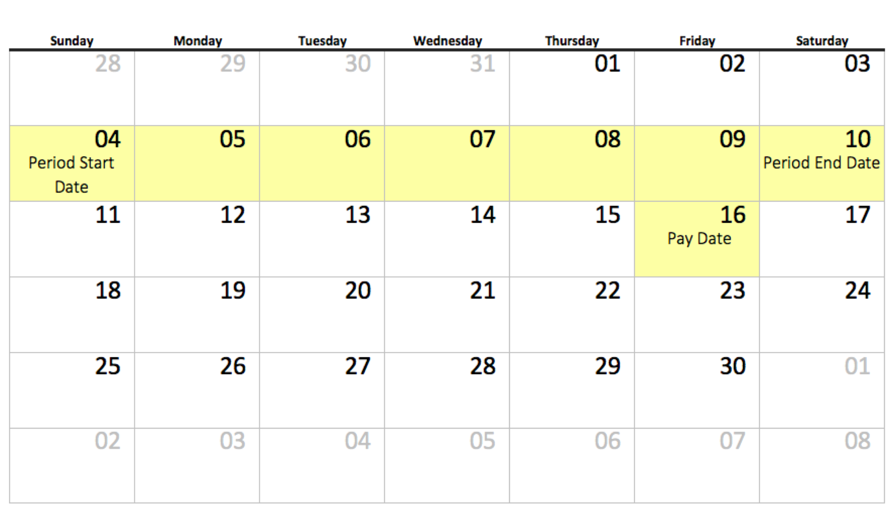 Creating a pay schedule – Help Center Home