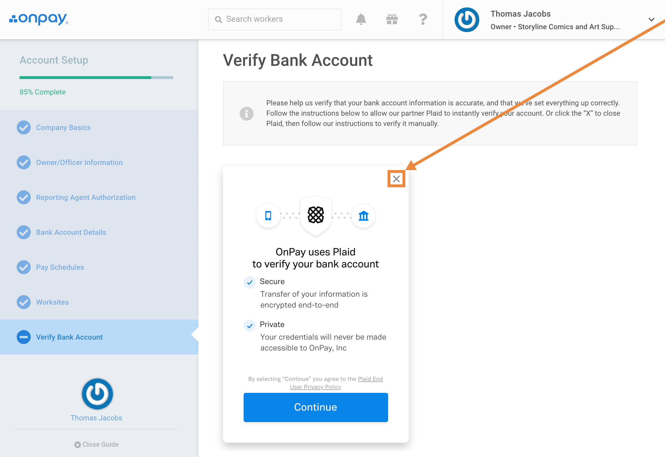 How to verify your account on  