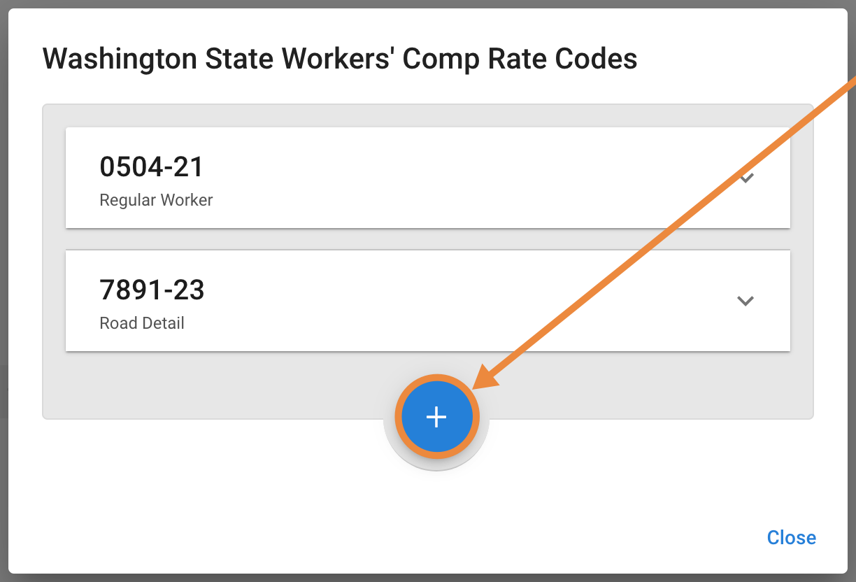 How to enter Washington Workers' Comp rates in employee profiles Help